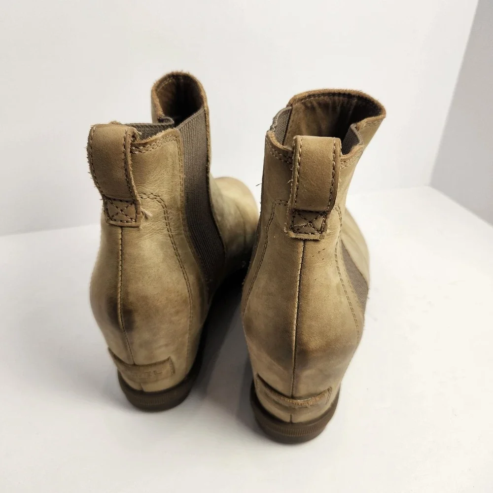 Sorel Joan Of Arctic Wedge II Boots Light Green Size 10.5 - Picture 3 of 10